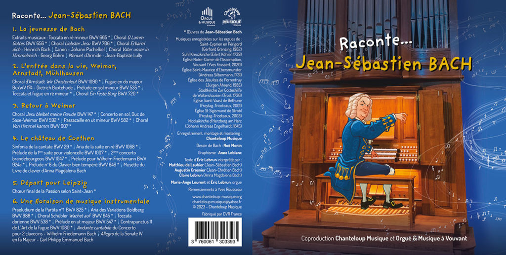 CD « Raconte Jean-Sébastien Bach »